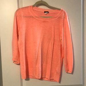 Jcrew linen sweater